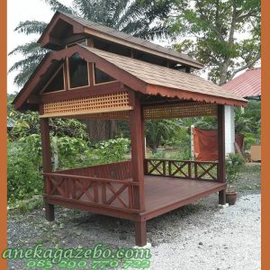 Gazebo Model Atap Rumah Padang